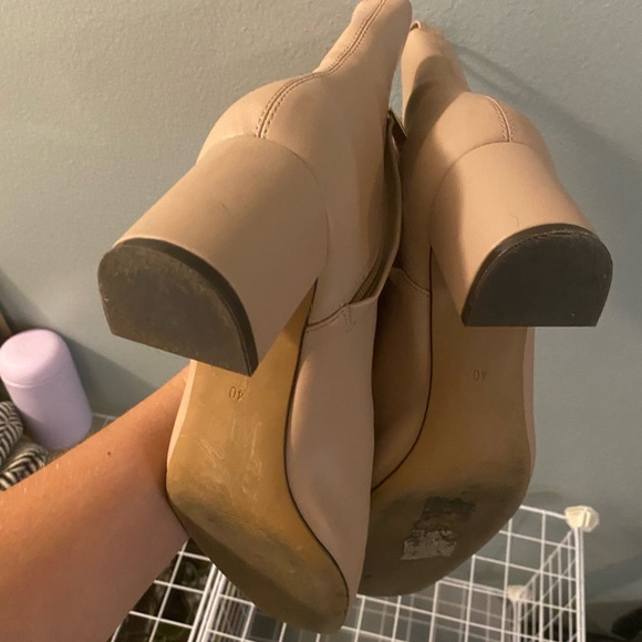 Beige chelsea boots - Picture 5 of 9